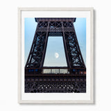Moon in the Eiffel Tower