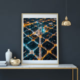 Barcelona From Above - Night