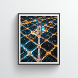 Barcelona From Above - Night