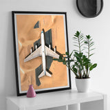 Plane in a Desert
