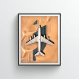 Plane in a Desert