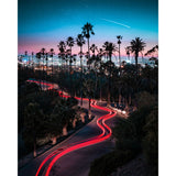 Night Trails in LA