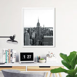 NYC Skyline - Black and White