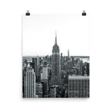 NYC Skyline - Black and White