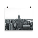 NYC Skyline - Black and White