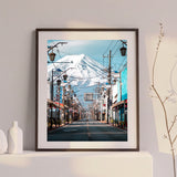 Road to Mount Fuji