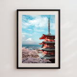 Chureito Pagoda & Mount Fuji