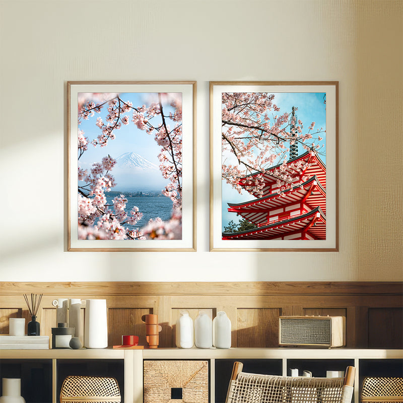 Mount Fuji Cherry Blossoms Wall Art | Demas Rusli – Photography