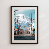 Road to Mount Fuji