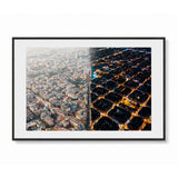 Barcelona from Above - Day & Night - Landscape