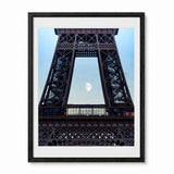 Moon in the Eiffel Tower