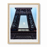 Moon in the Eiffel Tower