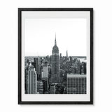 NYC Skyline - Black and White