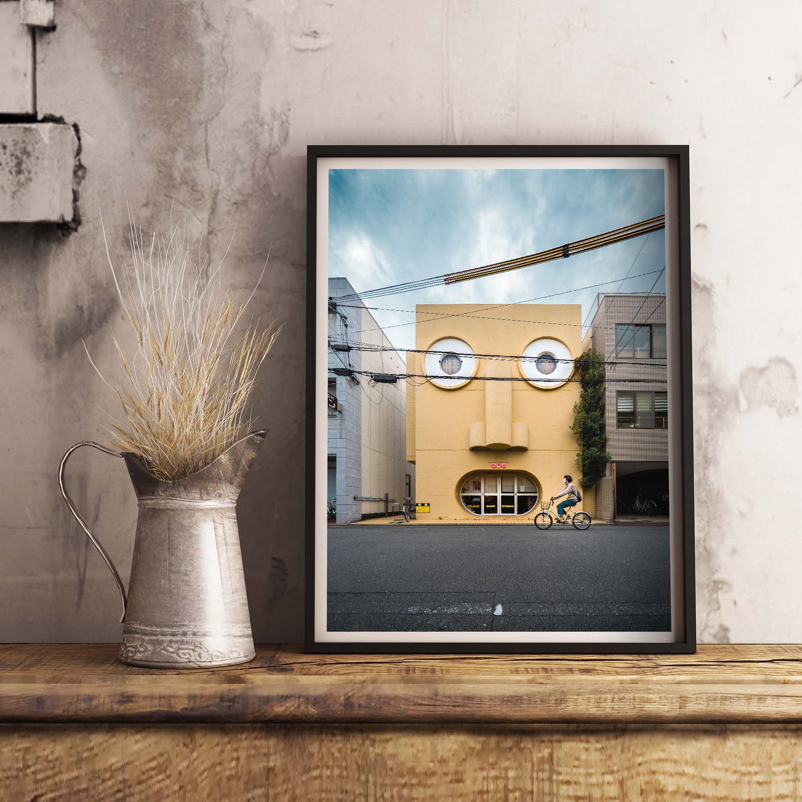 Face House in Kyoto – Photography Prints by Demas