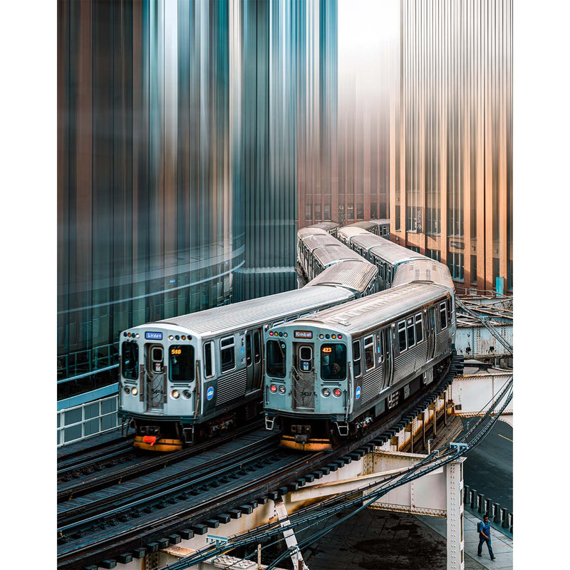 2 Trains in Chicago